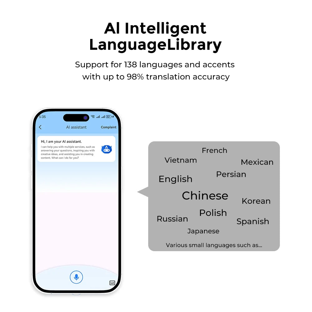 Ai Smart Translation Glasses Headphones 2025